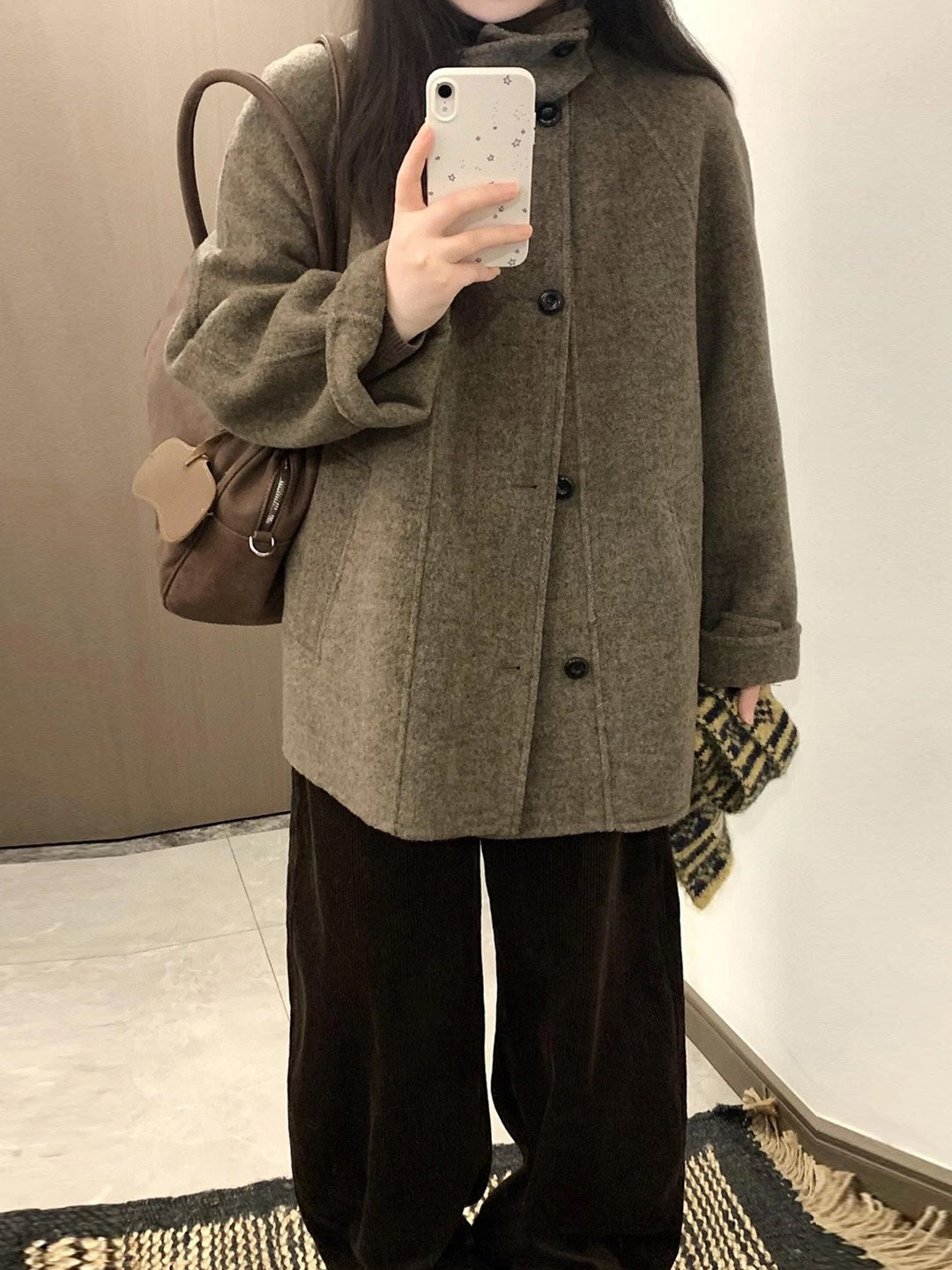 2026 Winter New Thick Korean-Style Wool Coat